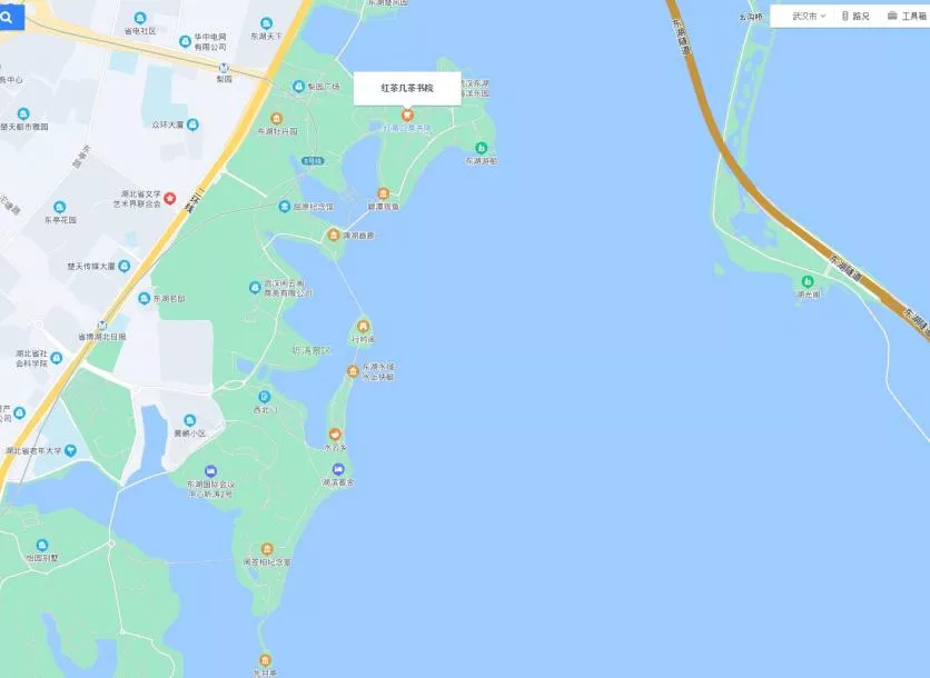 東湖聽(tīng)濤景區游玩路線(xiàn)圖 這份導覽圖值得收藏